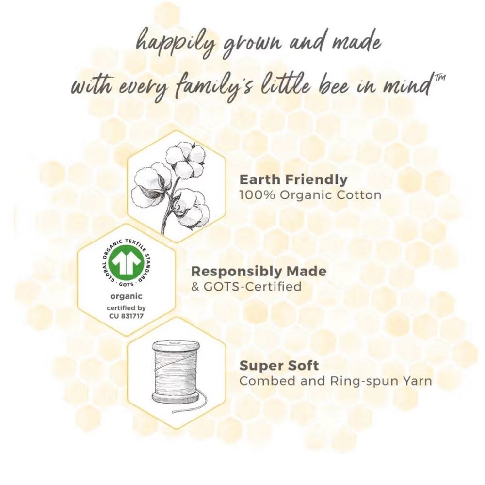 NWT Burt's Bees 100% Organic Jersey Cotton White Standard Fitted Bassinet Sheet - Picture 4 of 7